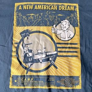 Fallout Crate Lootwear  Exclusive Fallout T-Shirt Sz L
